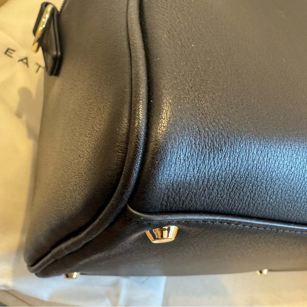Leatherology Parker Black Satchel Bag - Picture 8 of 13